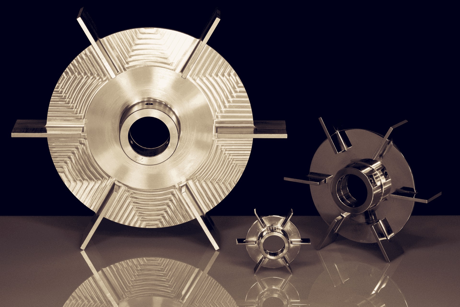 Impellers in aisi 316 stainless steel